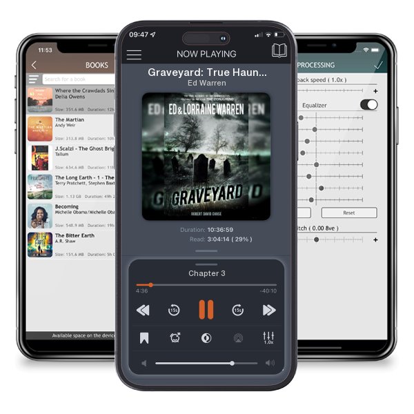 Download fo free audiobook Graveyard: True Haunting from an Old New England Cemetery (Ed & Lorraine Warren) by Ed Warren and listen anywhere on your iOS devices in the ListenBook app.