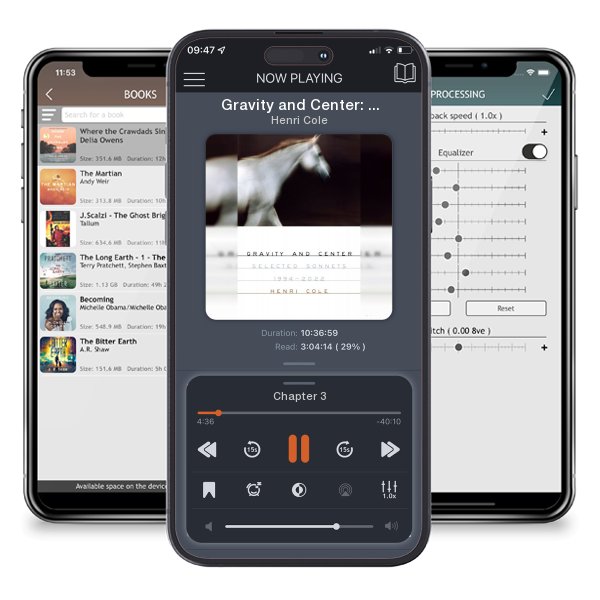 Download fo free audiobook Gravity and Center: Selected Sonnets, 1994-2022 by Henri Cole and listen anywhere on your iOS devices in the ListenBook app.