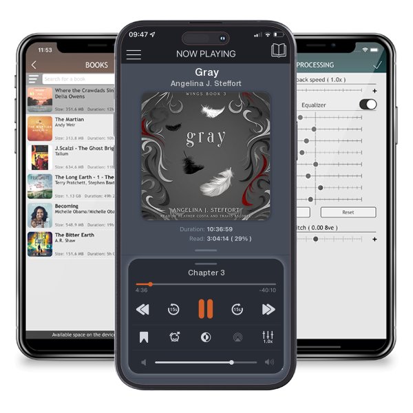 Download fo free audiobook Gray by Angelina J. Steffort and listen anywhere on your iOS devices in the ListenBook app.