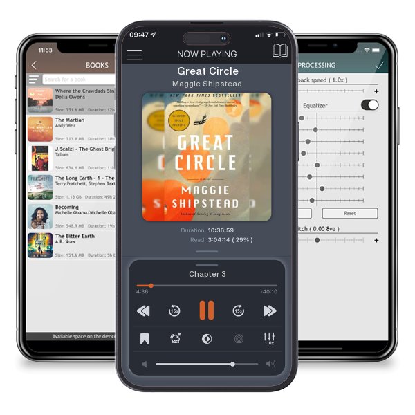 Download fo free audiobook Great Circle by Maggie Shipstead and listen anywhere on your iOS devices in the ListenBook app.