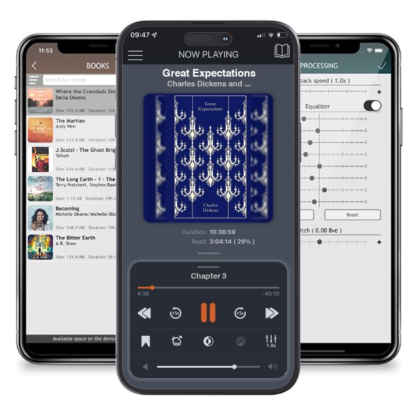 Download fo free audiobook Great Expectations by Charles Dickens and Coralie Bickford-Smith and listen anywhere on your iOS devices in the ListenBook app.