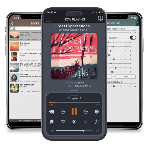 Download fo free audiobook Great Expectations: (Penguin Classics Deluxe Edition)... by Charles Dickens and Tom Haugomat and listen anywhere on your iOS devices in the ListenBook app.