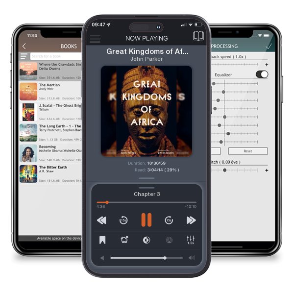 Download fo free audiobook Great Kingdoms of Africa by John Parker and listen anywhere on your iOS devices in the ListenBook app.
