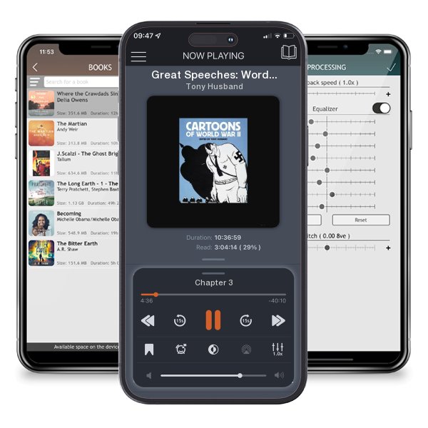 Download fo free audiobook Great Speeches: Words that Shaped the World by Tony Husband and listen anywhere on your iOS devices in the ListenBook app.