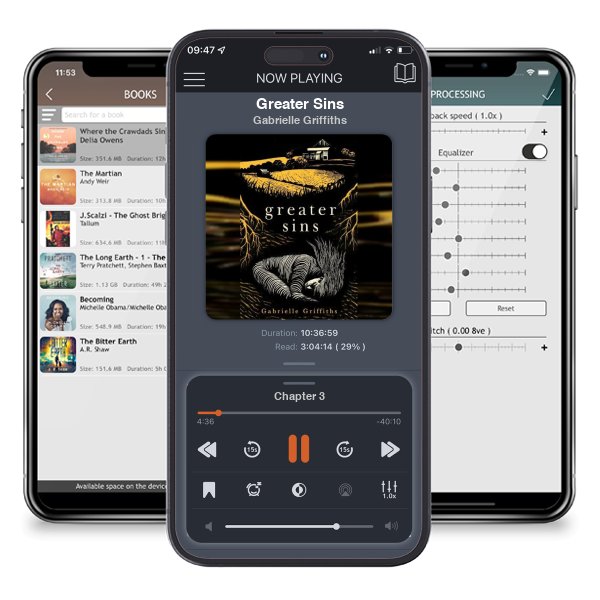 Download fo free audiobook Greater Sins by Gabrielle Griffiths and listen anywhere on your iOS devices in the ListenBook app.