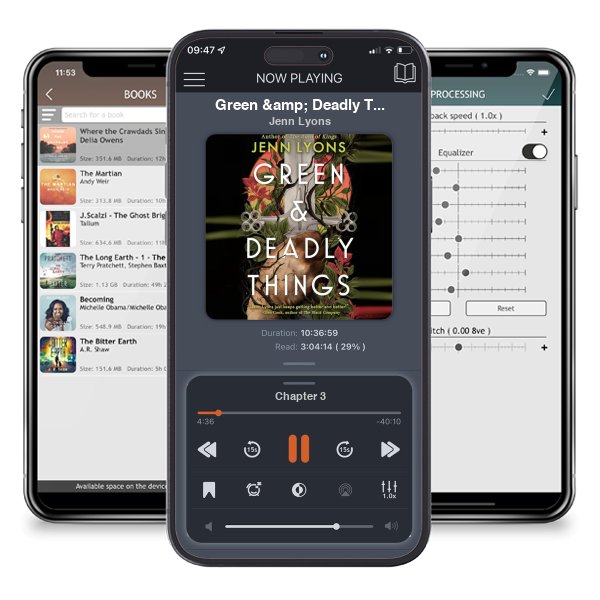 Download fo free audiobook Green & Deadly Things by Jenn Lyons and listen anywhere on your iOS devices in the ListenBook app.