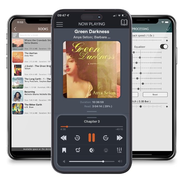 Download fo free audiobook Green Darkness by Anya Seton; Barbara Samuel and listen anywhere on your iOS devices in the ListenBook app.