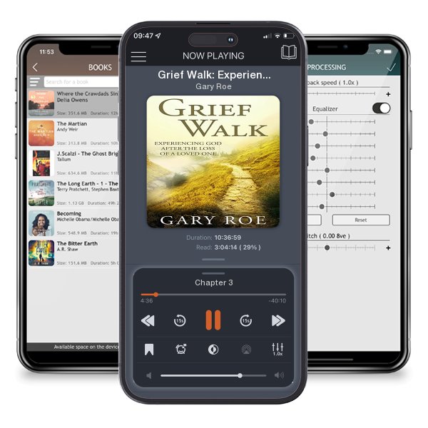 Download fo free audiobook Grief Walk: Experiencing God After the Loss of a Loved One by Gary Roe and listen anywhere on your iOS devices in the ListenBook app.