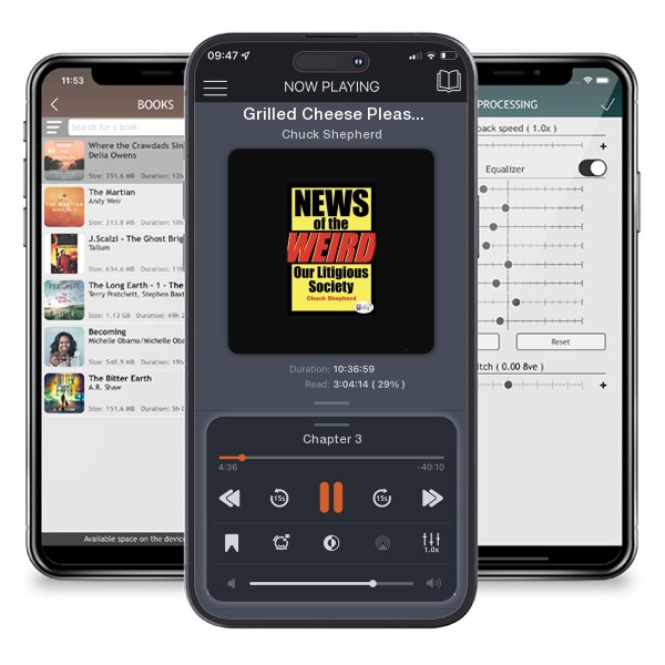 Download fo free audiobook Grilled Cheese Please!: 50 Scrumptiously Cheesy Recipes by Chuck Shepherd and listen anywhere on your iOS devices in the ListenBook app.