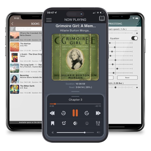 Download fo free audiobook Grimoire Girl: A Memoir of Magic and Mischief by Hilarie Burton Morgan and listen anywhere on your iOS devices in the ListenBook app.