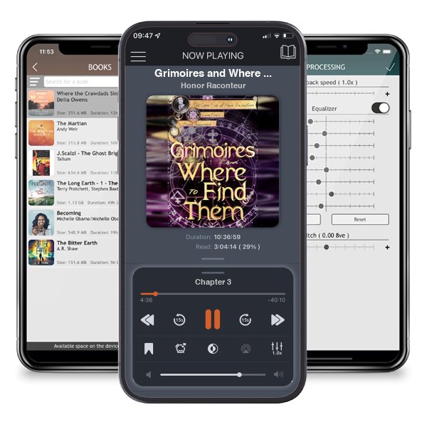 Download fo free audiobook Grimoires and Where to Find Them (The Case Files of Henri Davenforth Book 6) by Honor Raconteur and listen anywhere on your iOS devices in the ListenBook app.