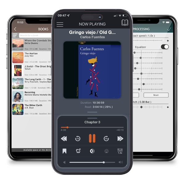 Descargar audiolibro gratis Gringo viejo / Old Gringo by Carlos Fuentes y escuchar en cualquier lugar en sus dispositivos iOS en la aplicación ListenBook.