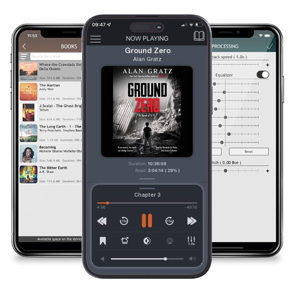 Download fo free audiobook Ground Zero by Alan Gratz and listen anywhere on your iOS devices in the ListenBook app.