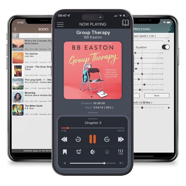 Download fo free audiobook Group Therapy by BB Easton and listen anywhere on your iOS devices in the ListenBook app.