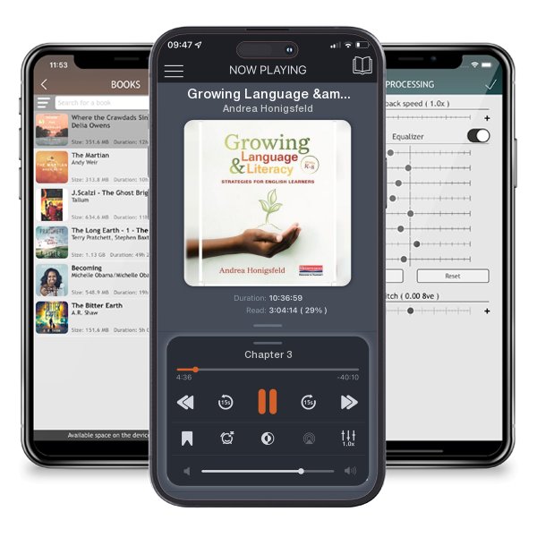 Download fo free audiobook Growing Language & Literacy: Strategies for English Learners: Grades K-8 by Andrea Honigsfeld and listen anywhere on your iOS devices in the ListenBook app.