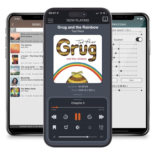 Download fo free audiobook Grug and the Rainbow by Ted Prior and listen anywhere on your iOS devices in the ListenBook app.
