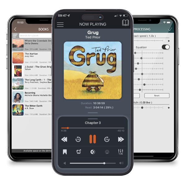 Download fo free audiobook Grug by Ted Prior and listen anywhere on your iOS devices in the ListenBook app.