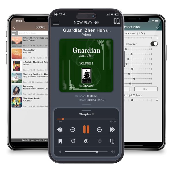 Download fo free audiobook Guardian: Zhen Hun (Novel) Vol. 1 by Priest and listen anywhere on your iOS devices in the ListenBook app.