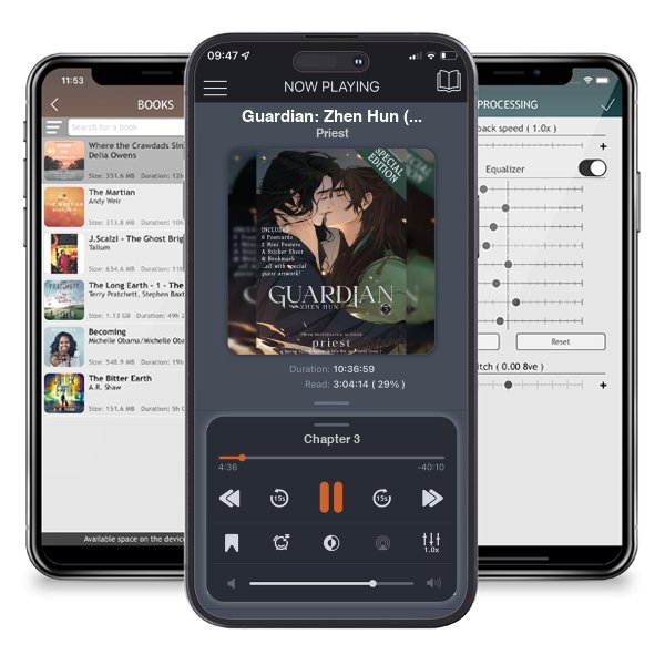 Download fo free audiobook Guardian: Zhen Hun (Novel) Vol. 3 (Special Edition) by Priest and listen anywhere on your iOS devices in the ListenBook app.