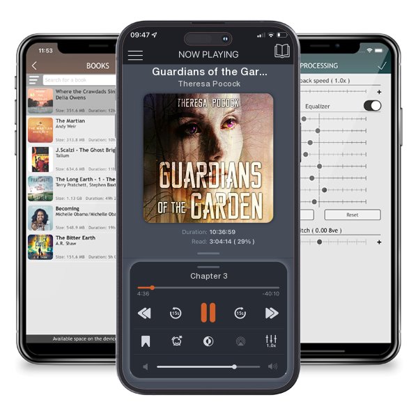 Download fo free audiobook Guardians of the Garden by Theresa Pocock and listen anywhere on your iOS devices in the ListenBook app.