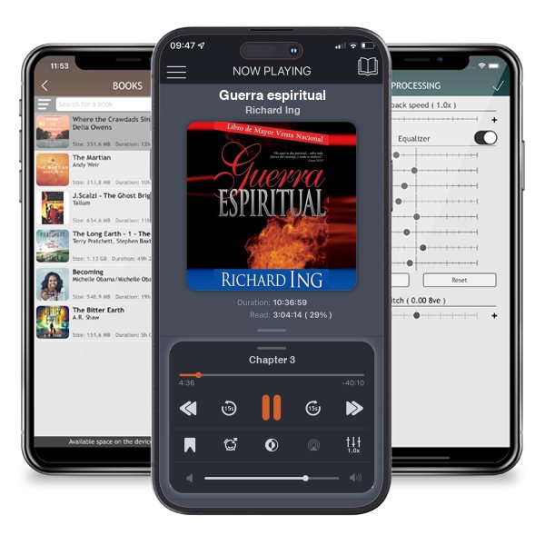 Descargar audiolibro gratis Guerra espiritual by Richard Ing y escuchar en cualquier lugar en sus dispositivos iOS en la aplicación ListenBook.