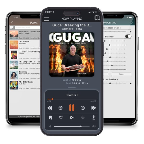 Download fo free audiobook Guga: Breaking the Barbecue Rules by Gustavo Tosta and listen anywhere on your iOS devices in the ListenBook app.