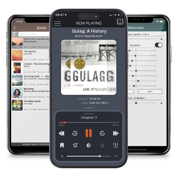 Download fo free audiobook Gulag: A History by Anne Applebaum and listen anywhere on your iOS devices in the ListenBook app.