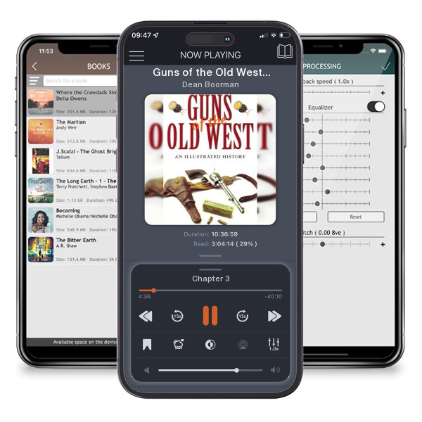 Download fo free audiobook Guns of the Old West: An Illustrated History by Dean Boorman and listen anywhere on your iOS devices in the ListenBook app.