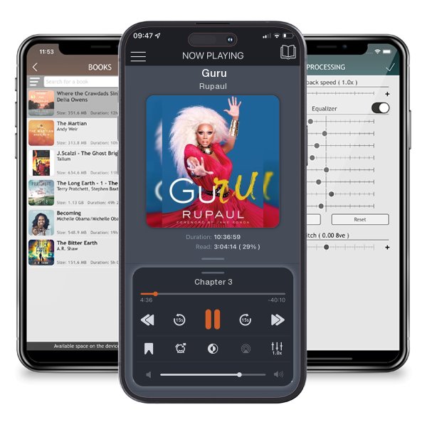 Download fo free audiobook Guru by Rupaul and listen anywhere on your iOS devices in the ListenBook app.
