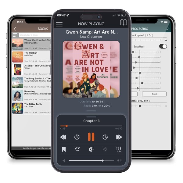 Download fo free audiobook Gwen & Art Are Not in Love by Lex Croucher and listen anywhere on your iOS devices in the ListenBook app.