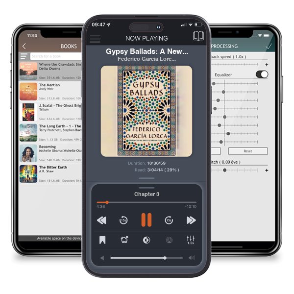 Download fo free audiobook Gypsy Ballads: A New Translation of the Romancero gitano by Federico Garcia Lorca and listen anywhere on your iOS devices in the ListenBook app.