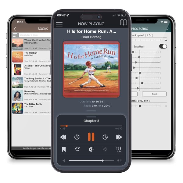 Download fo free audiobook H Is for Home Run: A Baseball Alphabet (Sports Alphabet) by Brad Herzog and listen anywhere on your iOS devices in the ListenBook app.