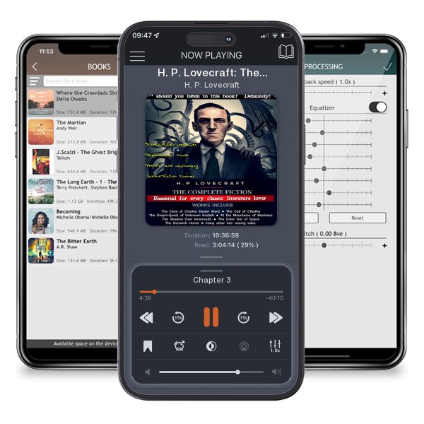 Download fo free audiobook H. P. Lovecraft: The Complete Fiction by H. P. Lovecraft and listen anywhere on your iOS devices in the ListenBook app.