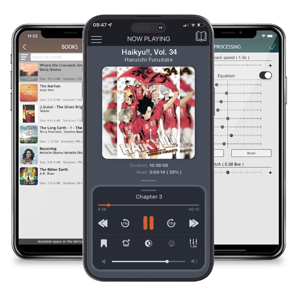 Download fo free audiobook Haikyu!!, Vol. 34 by Haruichi Furudate and listen anywhere on your iOS devices in the ListenBook app.