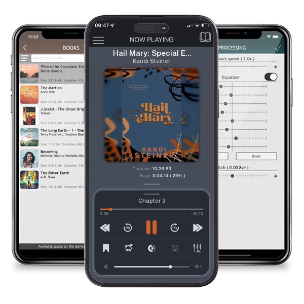 Download fo free audiobook Hail Mary: Special Edition by Kandi Steiner and listen anywhere on your iOS devices in the ListenBook app.