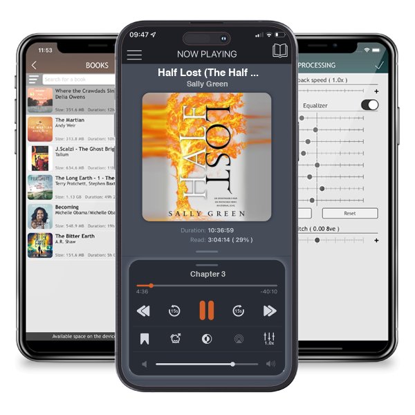 Download fo free audiobook Half Lost (The Half Bad Trilogy, #3) by Sally Green and listen anywhere on your iOS devices in the ListenBook app.