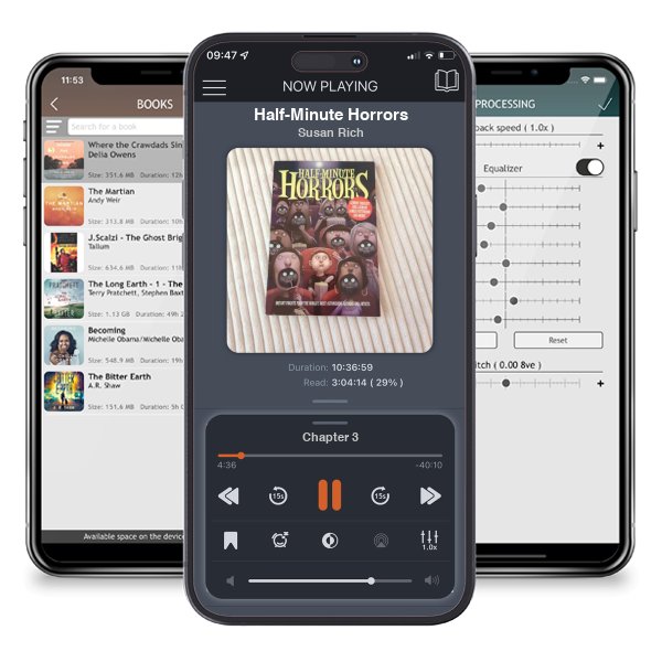 Download fo free audiobook Half-Minute Horrors by Susan Rich and listen anywhere on your iOS devices in the ListenBook app.