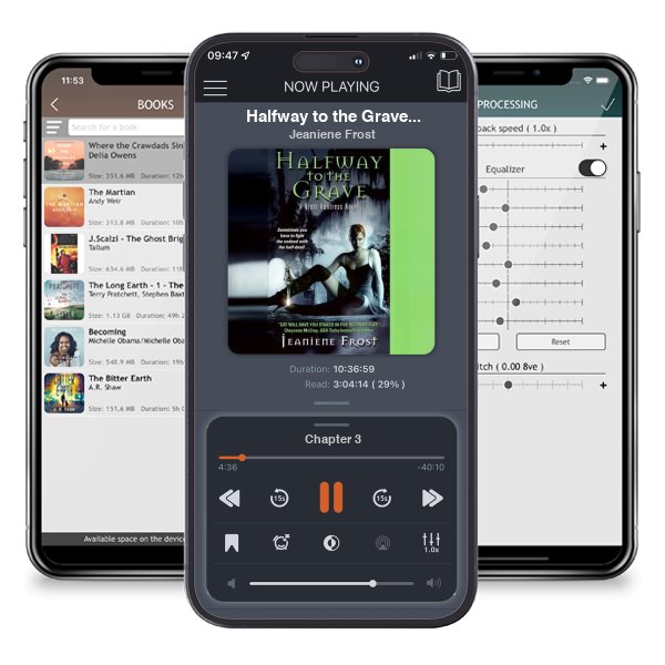 Download fo free audiobook Halfway to the Grave (Night Huntress, #1) by Jeaniene Frost and listen anywhere on your iOS devices in the ListenBook app.
