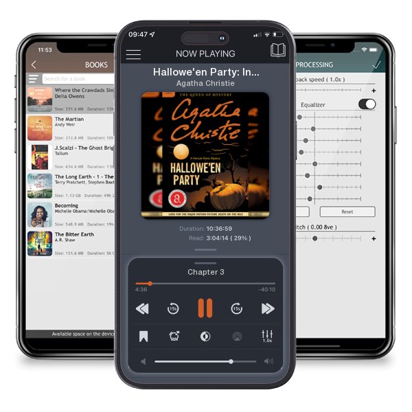 Download fo free audiobook Hallowe'en Party: Inspiration for the 20th Century Studios... by Agatha Christie and listen anywhere on your iOS devices in the ListenBook app.