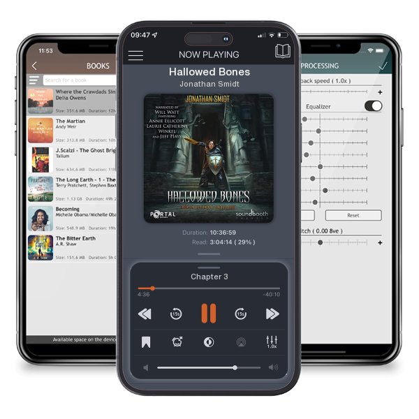 Download fo free audiobook Hallowed Bones by Jonathan Smidt and listen anywhere on your iOS devices in the ListenBook app.