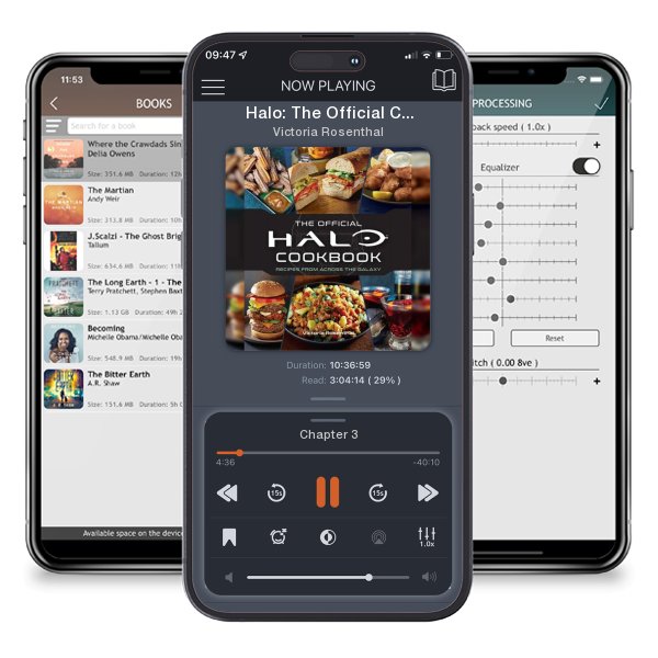 Download fo free audiobook Halo: The Official Cookbook by Victoria Rosenthal and listen anywhere on your iOS devices in the ListenBook app.