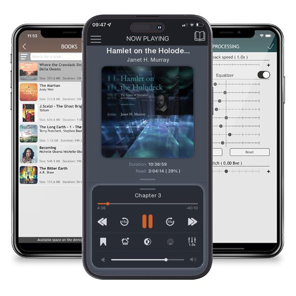 Download fo free audiobook Hamlet on the Holodeck, updated edition: The Future of Narrative in Cyberspace by Janet H. Murray and listen anywhere on your iOS devices in the ListenBook app.