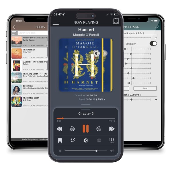 Download fo free audiobook Hamnet by Maggie O'Farrell and listen anywhere on your iOS devices in the ListenBook app.