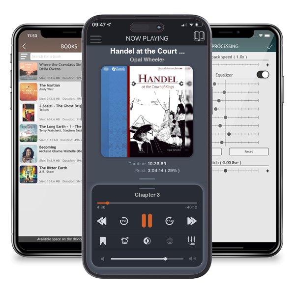 Download fo free audiobook Handel at the Court of Kings by Opal Wheeler and listen anywhere on your iOS devices in the ListenBook app.