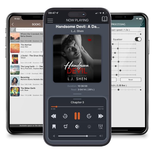 Download fo free audiobook Handsome Devil: A Dark Mafia Romance (Forbidden Love Book 3) by L.J. Shen and listen anywhere on your iOS devices in the ListenBook app.