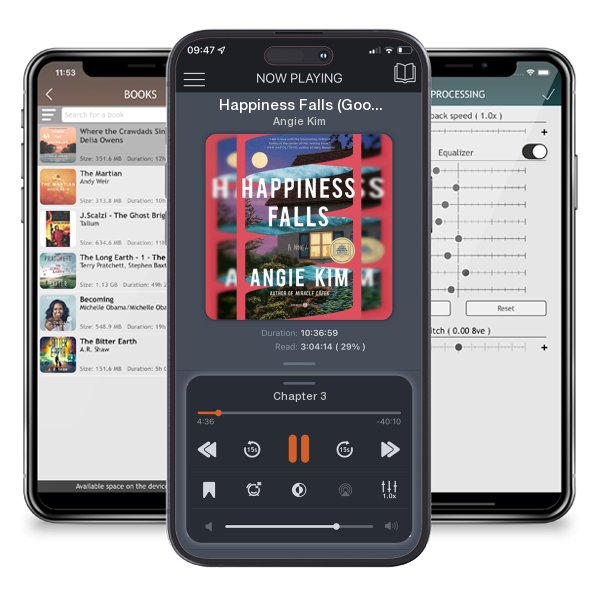 Download fo free audiobook Happiness Falls (Good Morning America Book Club) by Angie Kim and listen anywhere on your iOS devices in the ListenBook app.