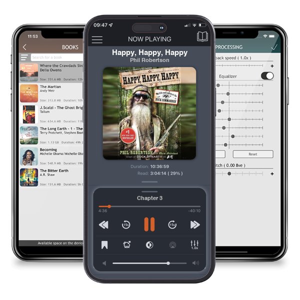 Download fo free audiobook Happy, Happy, Happy by Phil Robertson and listen anywhere on your iOS devices in the ListenBook app.