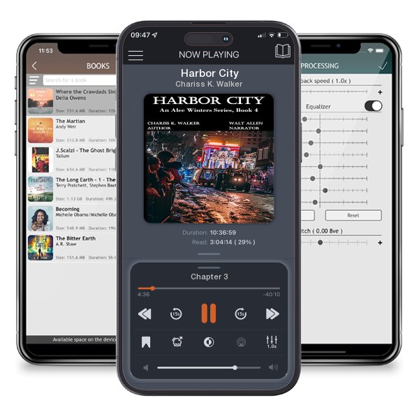 Download fo free audiobook Harbor City by Chariss K. Walker and listen anywhere on your iOS devices in the ListenBook app.
