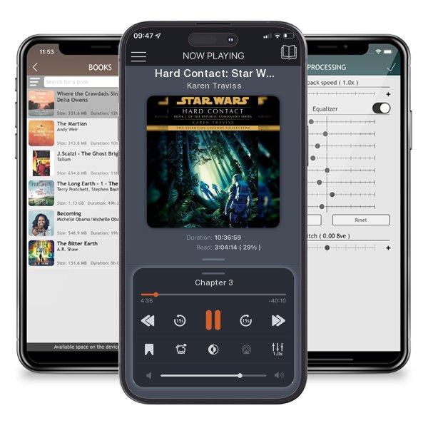Download fo free audiobook Hard Contact: Star Wars Legends (Republic Commando) by Karen Traviss and listen anywhere on your iOS devices in the ListenBook app.