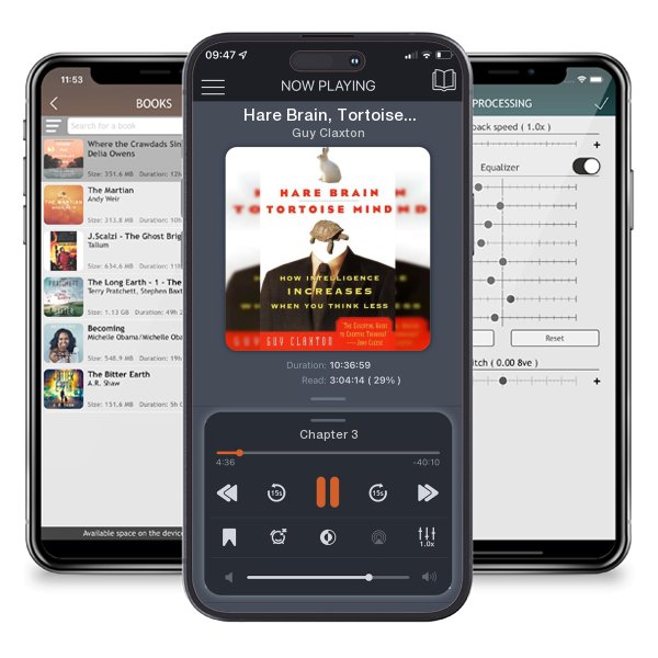 Download fo free audiobook Hare Brain, Tortoise Mind: How Intelligence Increases When You Think Less by Guy Claxton and listen anywhere on your iOS devices in the ListenBook app.